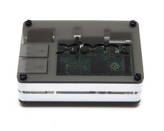 Raspberry Pi 3 Based - Extreme Xbmc Kodi Media Center - B/W Case - Bundle with Wireless Keyboard/Touchpad N2