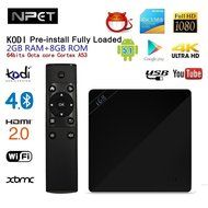 NPET i68 Android 5.1 Lollipop TV Box 64bits RK3368 Octa Core Kodi XBMC WiFi Fully Loaded 2GB 8GB Smart Streaming...