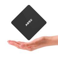 BIGFOX A95X Smart Digital Google Android Internet TV Box TV Media Streamer with Learning Remote HDMI Connectivity... N3