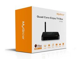 MyGica ATV 585 Quad Core 1080P Ultra Smart TV Box, Premium Streaming Media Player with HEVC H.265 Codec, Powered...
