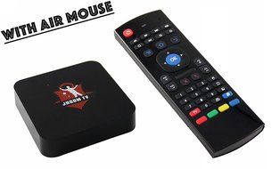 JhoomTV Android TV Box Streaming Media Mini PC [1GB/8GB/4K] [KODI16.1/ANDROID5.1] (With Air Mouse) N2