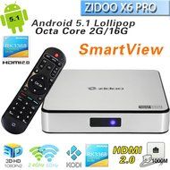 [BoLv ] ZIDOO X6 Pro Android 5.1 Lollipop TV Box RK3368 Octa Core Cortex-A53 2G/16G 1000M LAN Dual Band WIF HDMI...