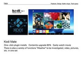 Mifanstech X96 Marshmallow Android 6.0 Tv Box, Kodi 16.1 Fully loaded Tv Box 4K Wifi Streaming Media Player 2G... N10