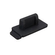 10Pcs Black Rubber Silicon Protective Dustproof USB Plug Cover Stopper for PC TV Box Computer Laptop N3