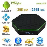 Yongf T95Z Plus Android tv box Amlogic S912 Octa Core Android 6.0 Kodi 16.1 Fully Loaded 2GB 16GB Google Streaming...