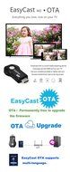 Seguro&reg; Upgrade Version EZCast M2 OTA Smart TV Stick WIFI Display Dongle HDMI Streaming Media Player Miracast... N3