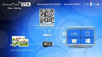 Seguro&reg; Upgrade Version EZCast M2 OTA Smart TV Stick WIFI Display Dongle HDMI Streaming Media Player Miracast... N5