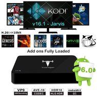 [Free Wireless Keyboard] J-Deal X4 Android TV BOX Android 6.0 Marshmallow OS Amlogic S905X Chip Kodi Box Fully... N3