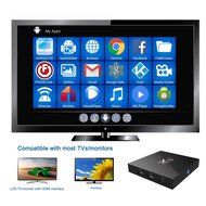 KKmoon X96 Smart Android 6.0 TV Box Amlogic S905X Quad Core 64bit 1GB / 8GB KODI16.0 XBMC VP9 UHD 4K2K60fps HDMI... N6