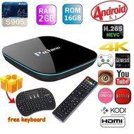 2016 NEW Richino [2GB/16GB/4K] Quad-Core A53 Android 5.1 Smart TV BOX Amlogic S905 Streaming Media Player Bluetooth...