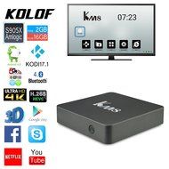 KOLOF KM8 Amlogic S905X Quad Core TV Box Android 6.0 Kodi 17.0 2G 16G The Newest In 2016