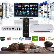 Vipwind EMISH X700 Mini White HD 1080P Android 4.4 TV Box Smart Media Player Quad-Core 1G / 8G XBMC DLNA Wi-Fi... N7