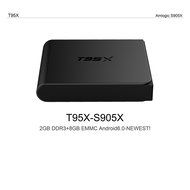 KOLOF S905X T95X TV BOX Android 6.0 KODI 16.1 2G 8G Bluetooth 4.0 Quad Core Streaming Media Player N2