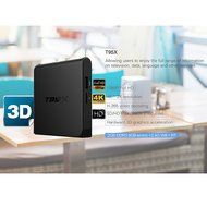 KOLOF S905X T95X TV BOX Android 6.0 KODI 16.1 2G 8G Bluetooth 4.0 Quad Core Streaming Media Player N5