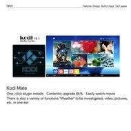 KOLOF S905X T95X TV BOX Android 6.0 KODI 16.1 2G 8G Bluetooth 4.0 Quad Core Streaming Media Player N7