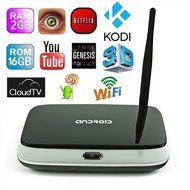 Evangel Android 4.4 Smart TV Box CS918 2GB/16GB Quad Core RK3128 HDMI 1080P Fully Loaded Kodi 16.0 (XBMC) OTT...