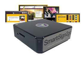 SmartSign2go Sign Player, Powered by Google with Apps for Digital Signage. Simple Cloud-based Software for Non-Technical...