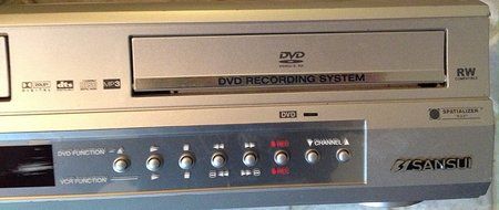 DVD VHS Combo with DVD Recording System Rw Compatible and VCR model 4005 N2