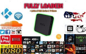 [Dimeo] FULLY LOADED MXQ Smart TV Box Internet Streaming Media Player, Android 4.4 KitKat, KODI (XBMC) 16.0 "Jarvis...
