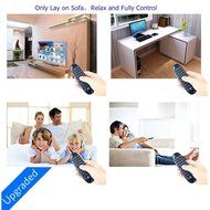 Fly Mini Mouse Keyboard, Megadream 2.4G Wireless 3-Gyro 3-Gsensor 4 in 1 with Mouse +Keyboard +Learning Infrared... N21