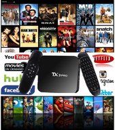 [2016 New Arrival] BJourneys TX3 PRO Android TV Streaming Media Player Amlogic S905X Quad Core KODI 16.1 Ready...