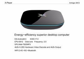 [Latest Version] HONGYU Amlogic S912 Octa Core H96 PRO Android 6.0 TV Box 64 bit ARM Cortex-A53 H.265 4K Player... N14