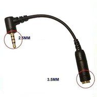 BephaMart 2.5mm Male Plug To 3.5mm Female Jack Stereo AUX Audio TRS Adapter Converter Shipped and Sold by BephaMart N3