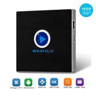 WEILY Newest Amlogic S912 Octa-core CPU Android 6.0 TV Box 2GB Ram+16GB Rom BT 4.0 Fully Loaded Kodi Box Dual...