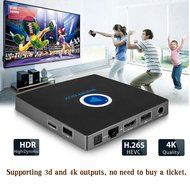 WEILY Newest Amlogic S912 Octa-core CPU Android 6.0 TV Box 2GB Ram+16GB Rom BT 4.0 Fully Loaded Kodi Box Dual... N3