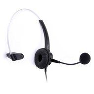 BephaMart RJ11 Telephone Headset Noise Cancelling Microphone Earphone Headphone For Desk Phones Shipped and Sold... N2