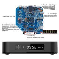 Vipwind Android TV Box T95M 1GB/8GB 2.4G WiFi Amlogic S905X Android 6.0 TV Box Quad-Core 64 Bit XBMC UHD 4K Mini... N7