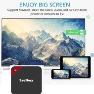 LeeIbox Q1 4K Android TV Box (1G/8G RK3229 Quad-core Cortex A7 1.5GHz Mini PC Miracast) N4
