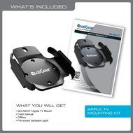 QualGear QG-AM-017 Mount for Apple TV/AirPort Express Base Station (For 2nd &amp; 3rd Generation Apple TVs) N2