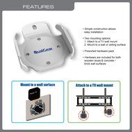 QualGear QG-AM-017 Mount for Apple TV/AirPort Express Base Station (For 2nd &amp; 3rd Generation Apple TVs) N8
