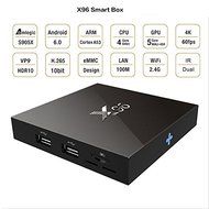 X96 Android 6.0 4K HD TV Box Powered by Amlogic S905 64Bit Quad Core 2.0GHz 1G/8G Kodi 16.1 Pre installed Streaming... N4