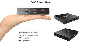 X96 Android 6.0 4K HD TV Box Powered by Amlogic S905 64Bit Quad Core 2.0GHz 1G/8G Kodi 16.1 Pre installed Streaming... N5