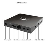 X96 Android 6.0 4K HD TV Box Powered by Amlogic S905 64Bit Quad Core 2.0GHz 1G/8G Kodi 16.1 Pre installed Streaming... N6