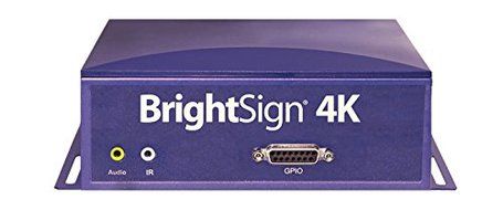 BrightSign Networked Basic 4K Player 1 Port ENET H.265 4K 60FPS HTML POE MSATA 4K242