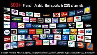 arabic tv box channels mbc bein sport 690 channels