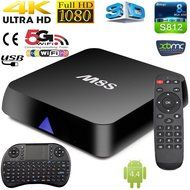 M8S Quad Core TV Box Android4.4 Smart XBMC Fully Loaded + Wireless Keyboard N2