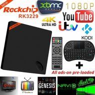 [Free keyboard + Mouse] J-DEAL&reg; Full Loaded Mini MX Red 4K TV BOX Quad Cortex-A7 Kodi BOX Google Streaming Media...
