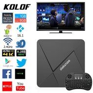 KOLOF D5 OTT TV Box Rockchip RK3229 Quad-core Cortex A7 Android 5.1 KODI 16.1 1G RAM 8G ROM Streaming Media Player...