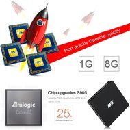 Vipwind M9+ Android 5.1 TV Box Amlogic S905 Quad Core 64bit 1G/8G KODI XBMC UHD 4K 3D LAN WiFi DLNA Airplay Miracast... N5