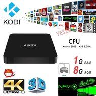 YESER A95X Android TV BOX Kodi 15.2 XBMC 4K*2K HD H.265 1080P Wifi Fully Loaded Amlogic S905 Cortex 5-Core A53...