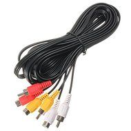 BephaMart 5m 3 RCA Male to Female Plug Splitter Audio Video AV Adapter Extension Cable DVD N6