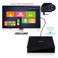Ideapro&reg; Android TV Box Amlogic S905 64bit Android 5.1 RAM 2Gb Support UHD 4K FHD 1080P 2.4G/5.8G Wifi LAN Unlocked... N3