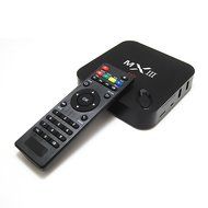 JUSHENG MXIII MX3 Quad Core Amlogic S812 Cortex A9 2GB/8GB Android 4.4 TV Box Wifi 4K 3D Movie Supported Streaming... N6