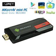 NPET Super Mini TV Box MK809IV RK3188T Android 4.4 Smart TV Box Quad Core 2GB 8GB XBMC DLNA WiFi Streaming Media...