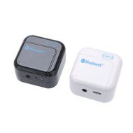 Andoer H-266 3.5mm USB NFC Wireless Bluetooth Stereo Audio Music Receiver Adapter White N3