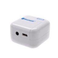 Andoer H-266 3.5mm USB NFC Wireless Bluetooth Stereo Audio Music Receiver Adapter White N5